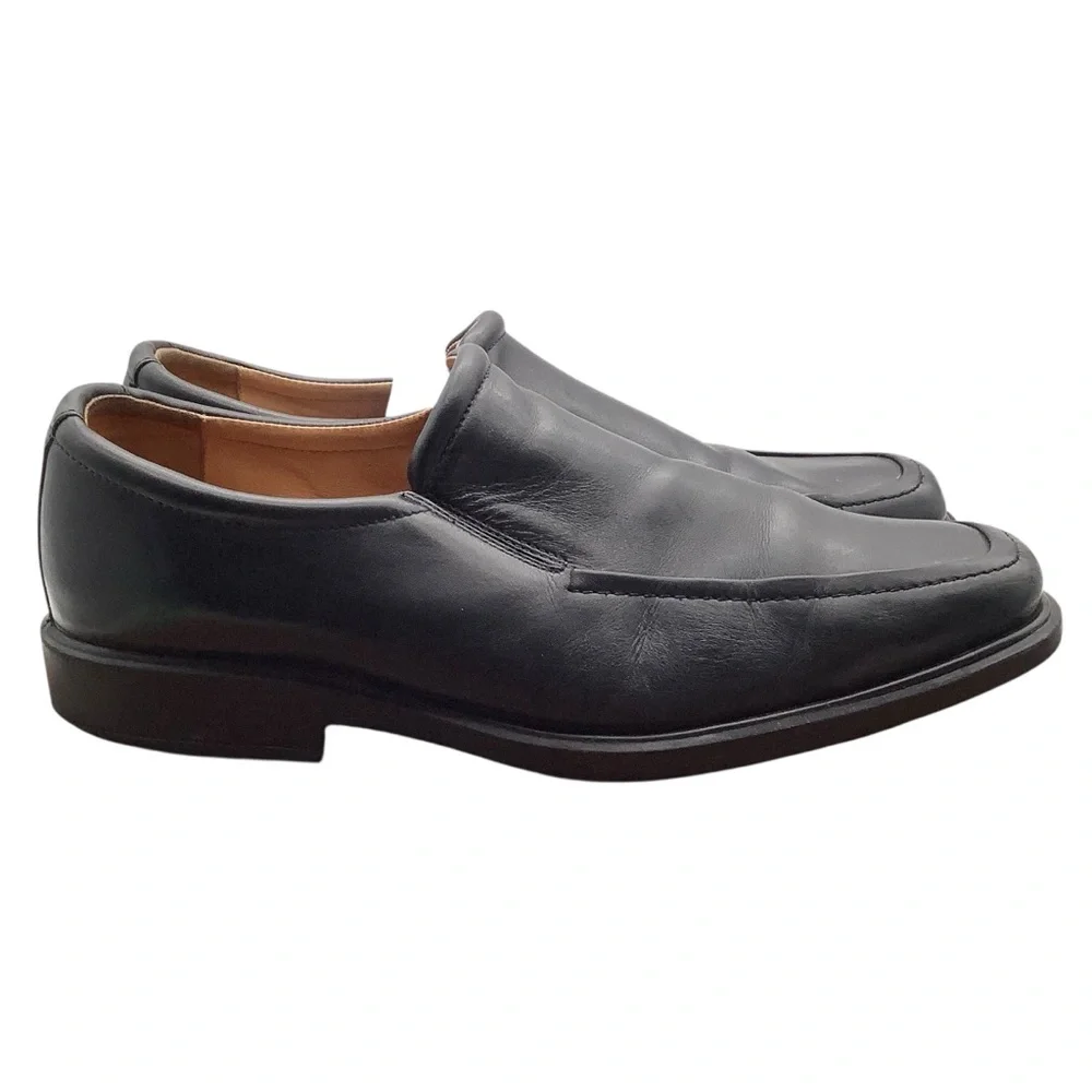 Johnston &‎ Murphy Flex Men's Black Leather Loafers size 12